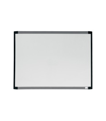 Pizarra blanca nobo magnetica marco dos tonos color 585x430 mm