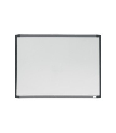Pizarra blanca nobo magnetica marco dos tonos color 585x430 mm
