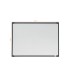 Pizarra blanca nobo magnetica marco dos tonos color 585x430 mm