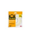 Cinta adhesiva scotch 508 transparente 33x19 mm facil de cortar encelofada individual