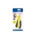 Cuter milan metalico ancho retractil de seguridad acid amarillo