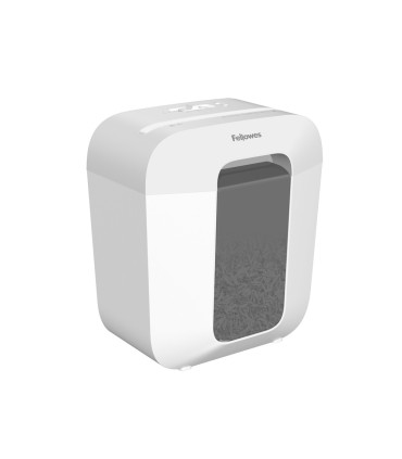 Destructora de documentos fellowes lx25 capacidad 6h seguridad p4 destruye grapas clips y tarjetas