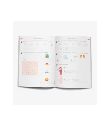 Cuaderno rubio mayusculas 3