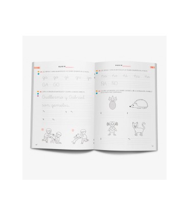 Cuaderno rubio mayusculas 3