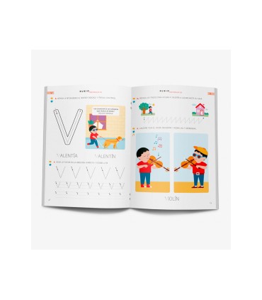 Cuaderno rubio mayusculas 2b