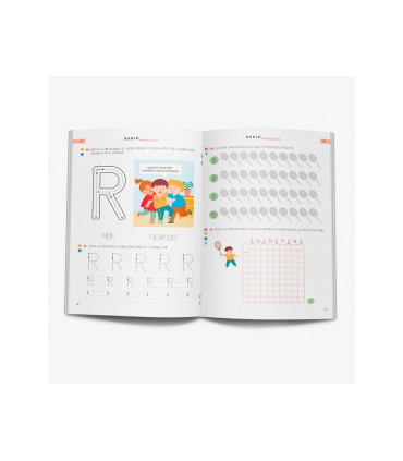 Cuaderno rubio mayusculas 2b