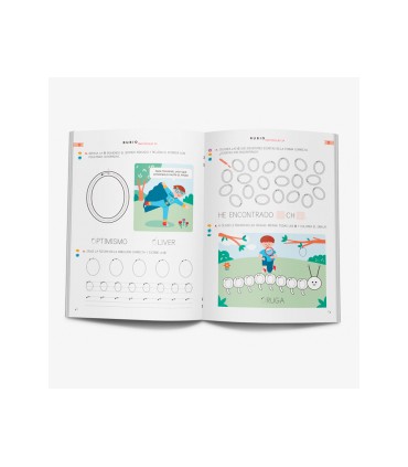 Cuaderno rubio mayusculas 2a