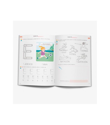 Cuaderno rubio mayusculas 2a