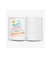 Cuaderno rubio lettering caligrafia creativa viajando por el mundo