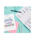 Cuaderno rubio lettering para mentes creativas