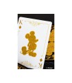 Baraja de cartas bicycle disney black and gold mickey
