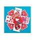 Baraja de cartas bicycle hello kitty 50 aniversario