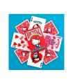 Baraja de cartas bicycle hello kitty 50 aniversario