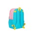 Cartera escolar safta benetton color block mochila 320x140x430 mm