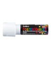 Rotulador artline poster marker epp-30 punta rectangular 30 mm color blanco
