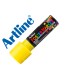 Rotulador artline poster marker epp 30 punta rectangular 30 mm color amarillo fluor