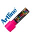 Rotulador artline poster marker epp 30 punta rectangular 30 mm color rosa fluor