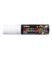 Rotulador artline poster marker epp-20 punta rectangular 20 mm color blanco