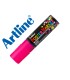 Rotulador artline poster marker epp 20 punta rectangular 20 mm color rosa fluor