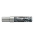 Rotulador artline poster marker epp 12 punta rectangular 12 mm color plata