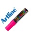 Rotulador artline poster marker epp 12 punta rectangular 12 mm color rosa fluor