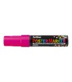 Rotulador artline poster marker epp-12 punta rectangular 12 mm color rosa fluor