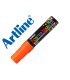 Rotulador artline poster marker epp 12 punta rectangular 12 mm color naranja fluor