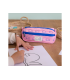 Estuche portatodo milan rectangular 2 cremalleras coleccion 460 since 1918 color rosa