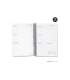 Agenda espiral escolar miquelrius activa octavo semana vista 25 26 tapa carton forrado lila
