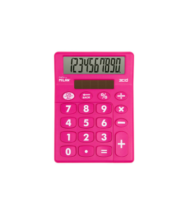 Calculadora milan sobremesa acid 10 digitos colores surtidos