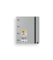 Carpeta carchivo my rules 4 anillas 35 mm polipropileno foam 360 din a4 recambio 100 h con gomilla color gris