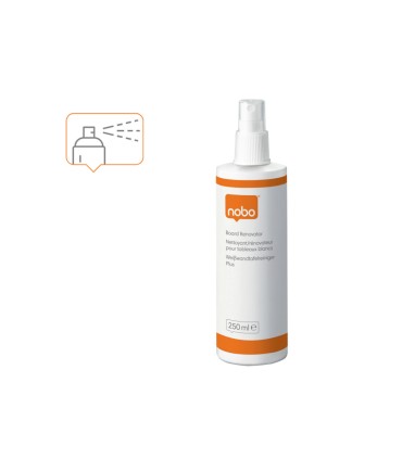 Limpiador de pizarra blanca nobo bote pulverizador de 250 ml