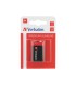 Pila alcalina verbatim 9v blister de 1 unidad