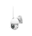 Camara de vigilancia nivian rotativa 2k color blanco