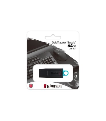 Memoria kingston pendrive exodia 64gb