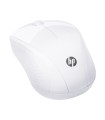 Raton hp 220 snow inalambrico 1300 dpi 3 botones color blanco