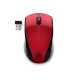 Raton hp 220 sunset inalambrico 1600 dpi 3 botones color rojo