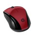 Raton hp 220 sunset inalambrico 1600 dpi 3 botones color rojo