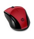 Raton hp 220 sunset inalambrico 1600 dpi 3 botones color rojo