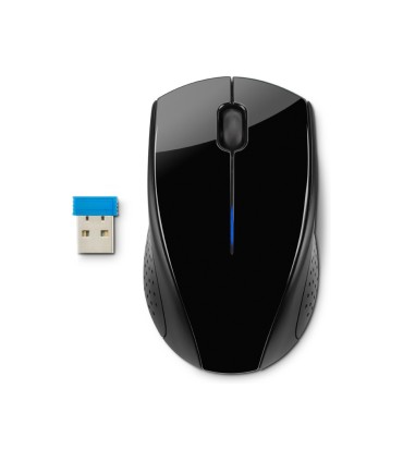 Raton hp 220 inalambrico optico 1600 dpi 3 botones color negro
