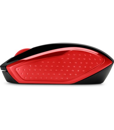 Raton hp 200 inalambrico optico 1000 dpi 2 botenes color rojo