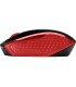 Raton hp 200 inalambrico optico 1000 dpi 2 botenes color rojo
