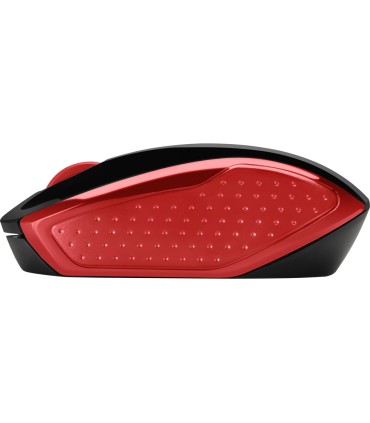 Raton hp 200 inalambrico optico 1000 dpi 2 botenes color rojo