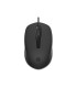 Raton hp 150 wired optico 1600 dpi 3 botones con cable color negro