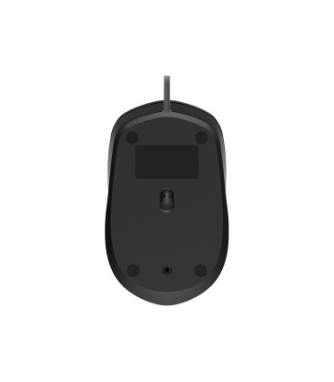 Raton hp 150 wired optico 1600 dpi 3 botones con cable color negro