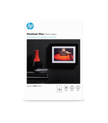 Papel fotografico hp semi glossy a4 300 gr pack de 20 hojas