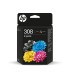 Ink jet hp n 308 combo pack de 2 unidades negro tricolor