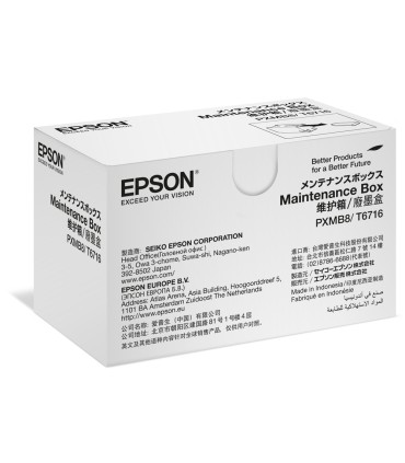 Caja de mantenimiento epson t6716