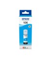 Tinta epson ecotank 106 cian botella 70 ml
