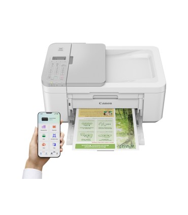 Equipo multifuncion canon pixma tr4756i tinta color 8 ppm negro 4 ppm color a4 wifi impresora escaner copiadora